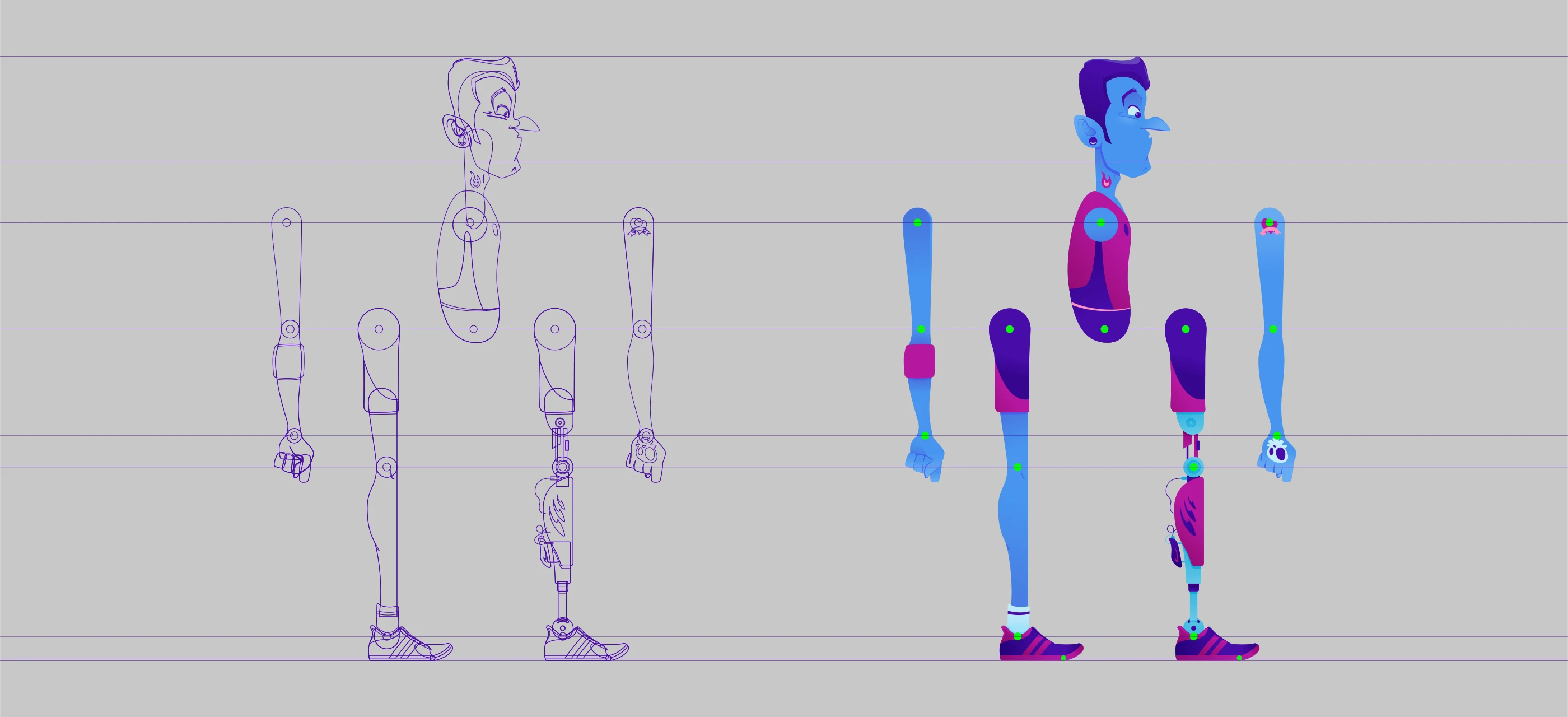 Character Animation Studies